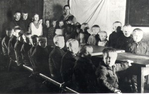 Kuhan kiertokoulu noin 1931